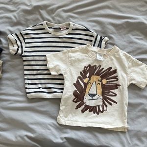 ZARA 12-18M tshirt bundle